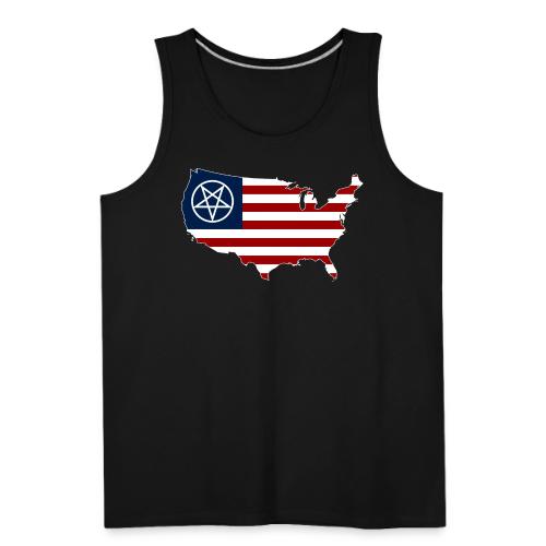 United Satanic America - Men's Premium Tank