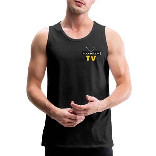 Rockefellas TV Outlined Logo Tee - Men's Premium Tank
