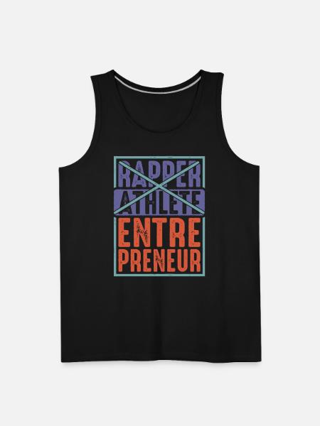 Rapper Athlete Entrepreneur 36 - Men's Premium Tank - black