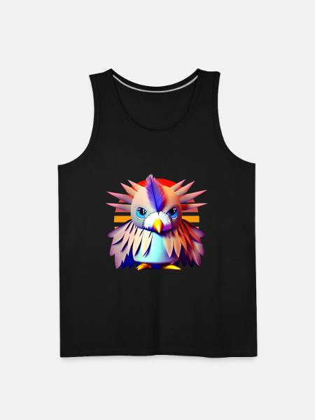 Polygon Vogel - Men's Premium Tank - black