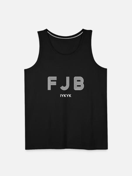 FJB art T Shirt - Men's Premium Tank - black