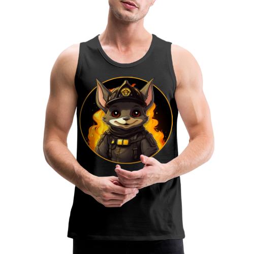 Firefighter bat - Men's Premium Tank