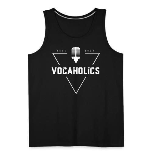 Essential White Logo Collection - Men's Premium Tank