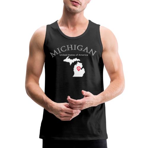 Michigan, United States of America - Men's Premium Tank