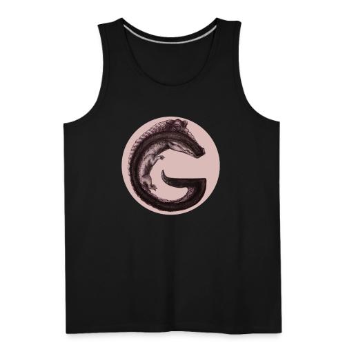 Gator G in circle - Men's Premium Tank