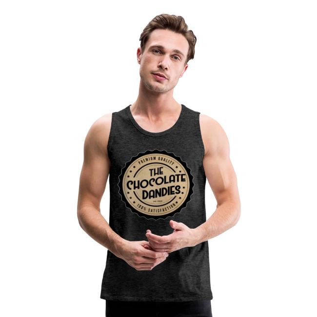 Chocolate Dandies Logo Large White Outline