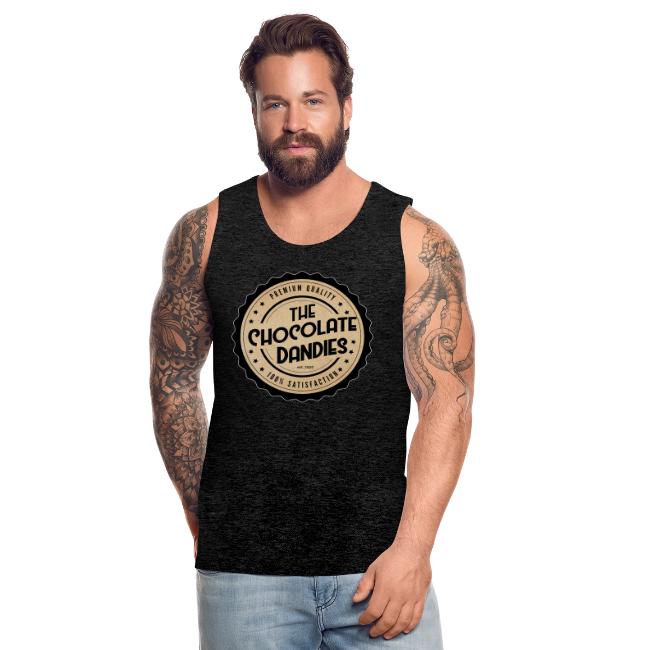 Chocolate Dandies Logo Large White Outline