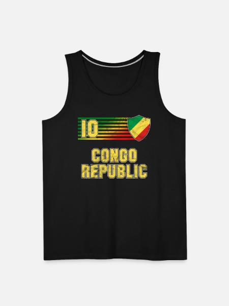 Congo Republic - Men's Premium Tank - black