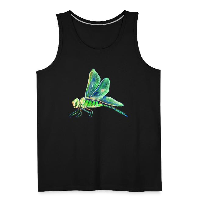 green dragonfly