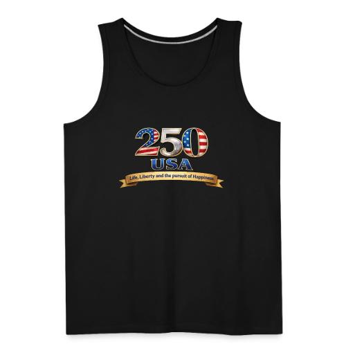 250 USA Liberty Banner - Men's Premium Tank