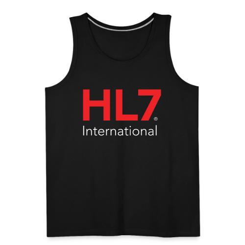 HL7 International Logo - Reverse - Men's Premium Tank