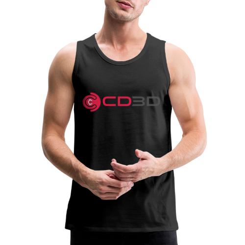 CD3D Transparency Grey - Men's Premium Tank