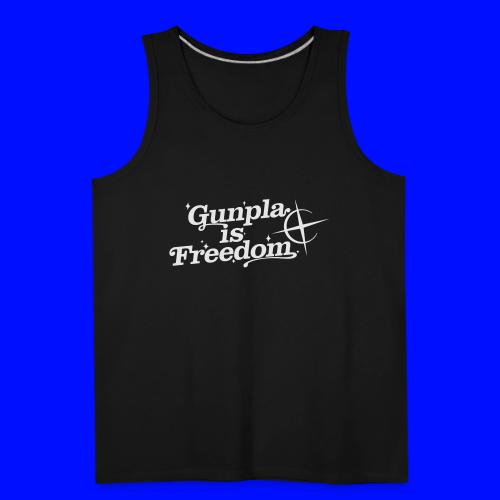 Freedom Men's T-shirt — Banshee Black - Men's Premium Tank