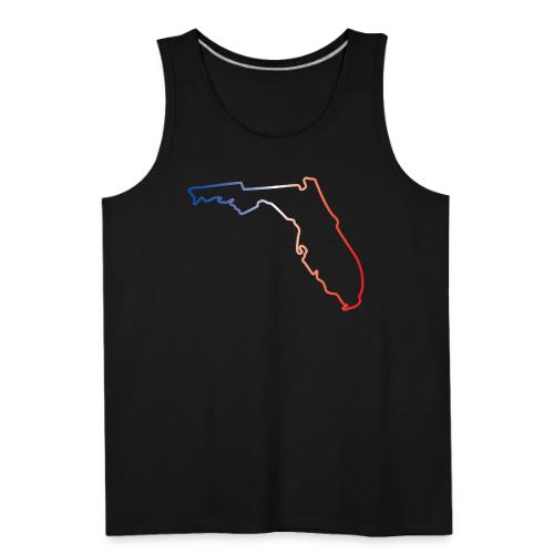 Florida - red, white & blue - Men's Premium Tank