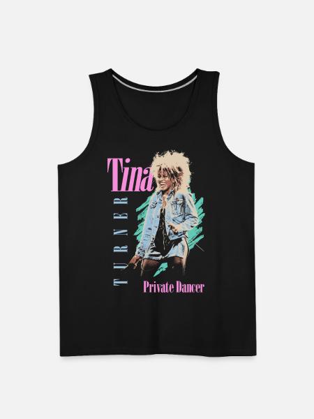Tina Turner Private Dancer Design - Men's Premium Tank - black