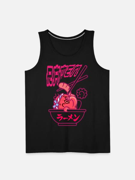 RAMEN - Men's Premium Tank - black