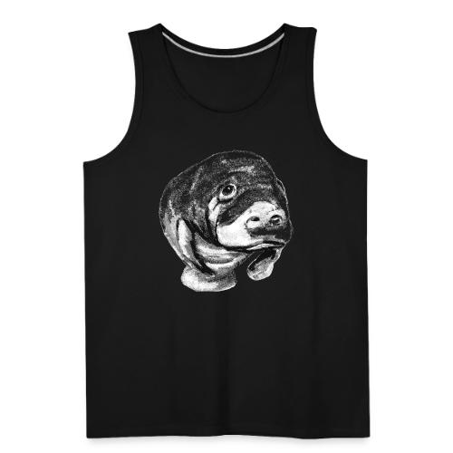 Manatee sketch - Men's Premium Tank