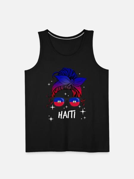Haiti - Men's Premium Tank - black