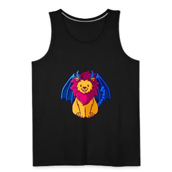 Pan Manticore - Men's Premium Tank - black - Front