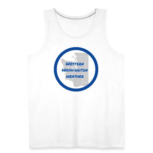 Western Washington Weather Logo - Men's Premium Tank