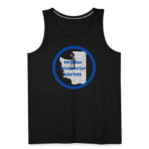 Western Washington Weather Logo - Men's Premium Tank