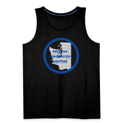 Western Washington Weather Logo - Men's Premium Tank