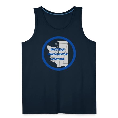 Western Washington Weather Logo - Men's Premium Tank