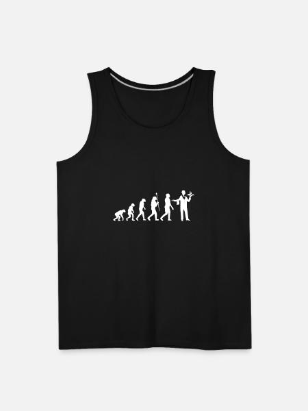 waiter - Men's Premium Tank - black