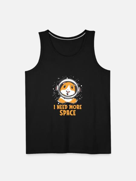 Guinea Pig Cavy - Men's Premium Tank - black