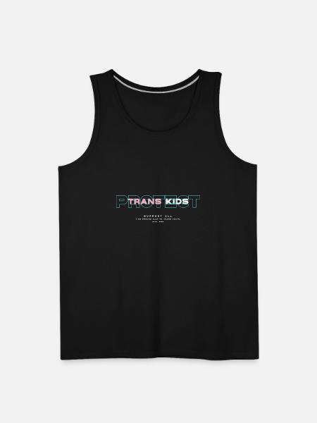 protect trans kids - Men's Premium Tank - black