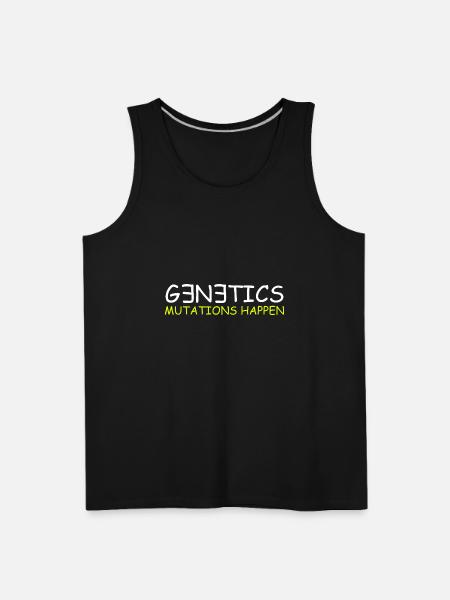 Genetics Mutations Happen - Men's Premium Tank - black
