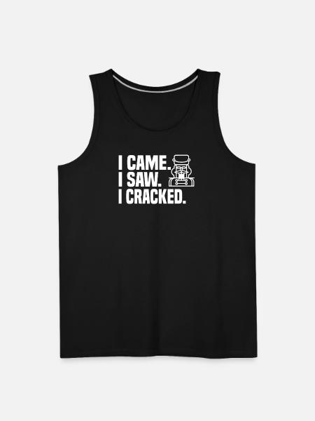 Funny Nutcracker Gift - Men's Premium Tank - black