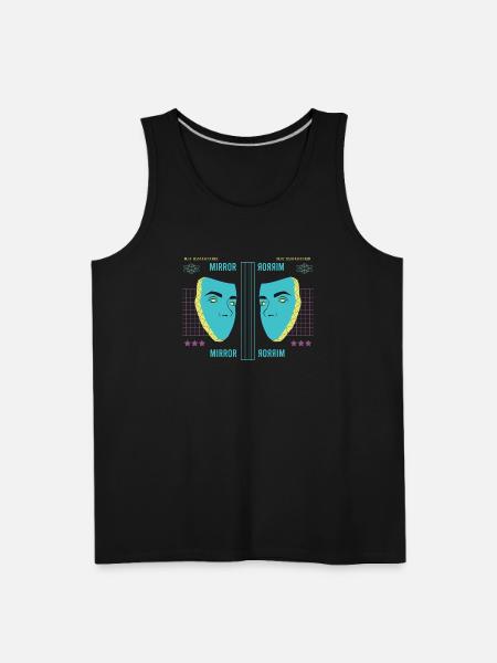 Mirror - Men's Premium Tank - black