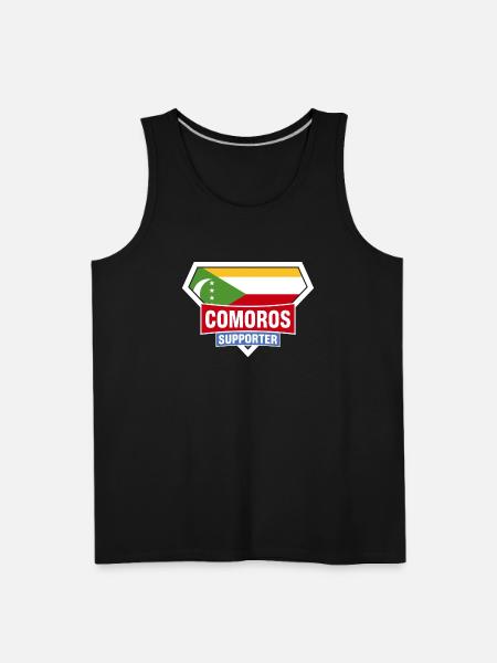 Comoros Supporter - Men's Premium Tank - black
