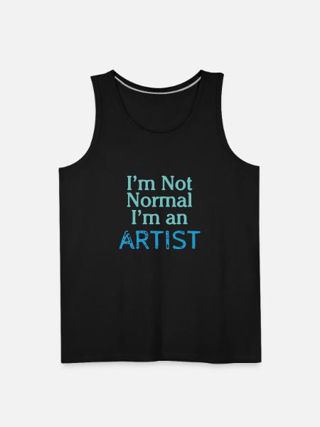ARTIST - Men's Premium Tank - black