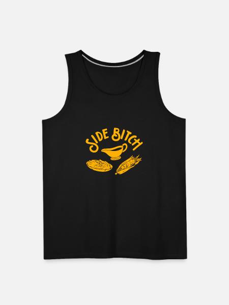 Side Bitch - Men's Premium Tank - black
