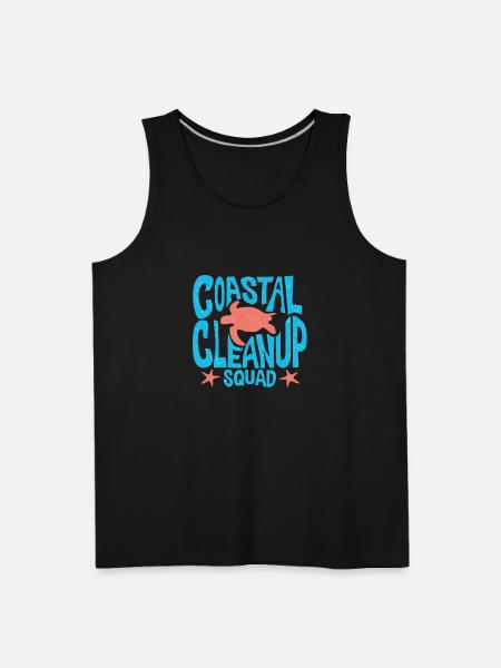 Coastal Clean Up Squad - Men's Premium Tank - black