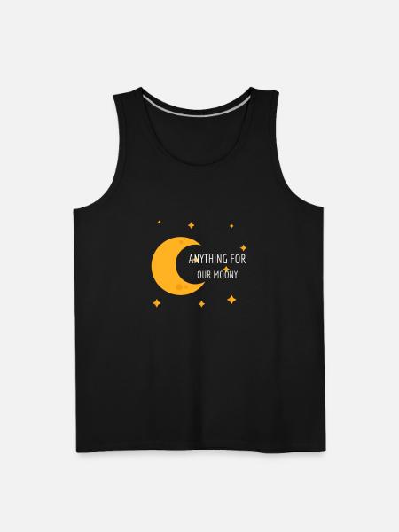 anything for our moony - Men's Premium Tank - black
