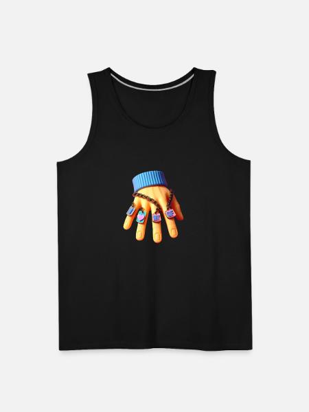 I Love My Girlfriend - Men's Premium Tank - black