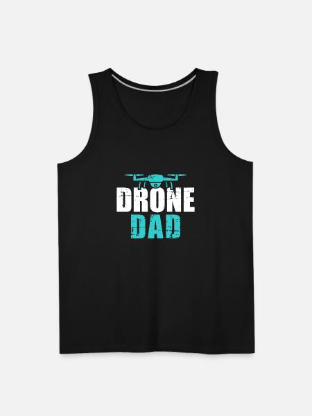 Drone dad - Men's Premium Tank - black