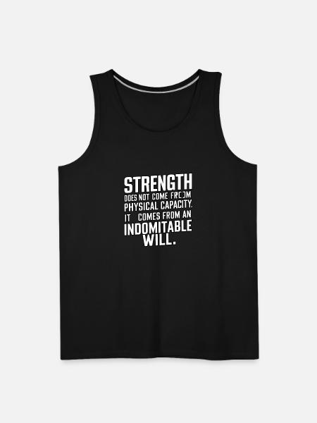 Motivation Quotes - Men's Premium Tank - black