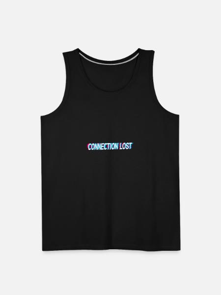 Connection Lost - Men's Premium Tank - black