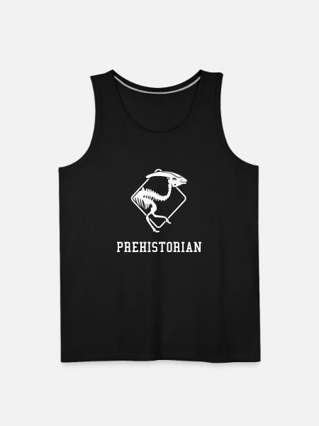 Prehistoric Prehistorian - Men's Premium Tank - black