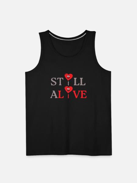 Live - Men's Premium Tank - black