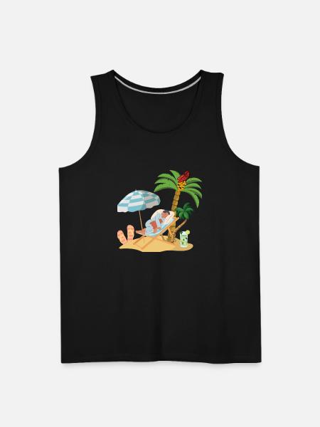 Rest - Men's Premium Tank - black