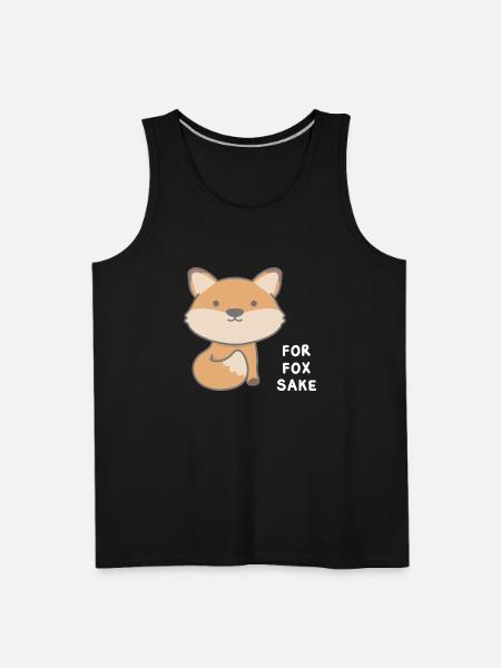 For Fox Sake - Men's Premium Tank - black