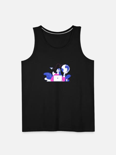 cs 1 - Men's Premium Tank - black