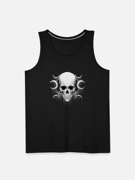 Skull Art - Men's Premium Tank - black