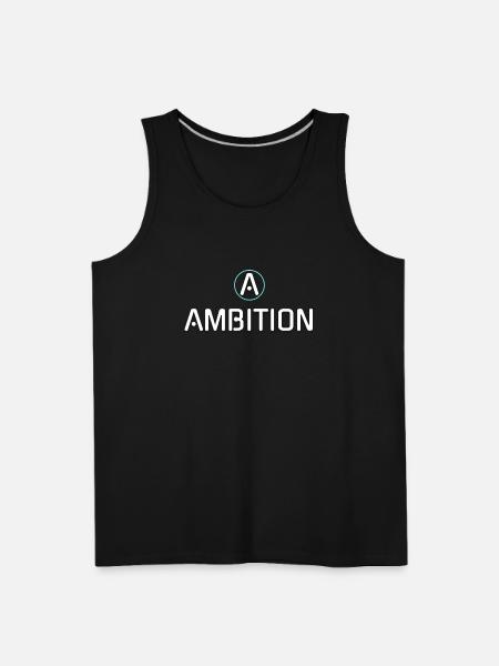 Ambition Circle - Men's Premium Tank - black