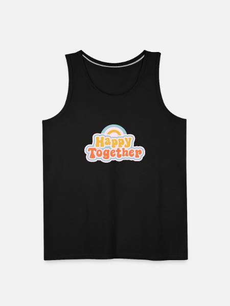Happy together - Men's Premium Tank - black